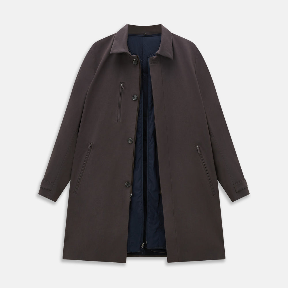 Dark Chocolate John Arthur Trench Coat