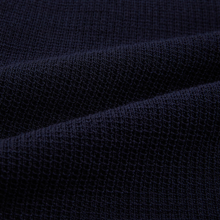 Navy Greenwich Knitted Overshirt Image 5