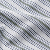View 4 of product Green Multi Stripe Regular Fit Shirt with T&A Collar & 3 Button Cuffs
