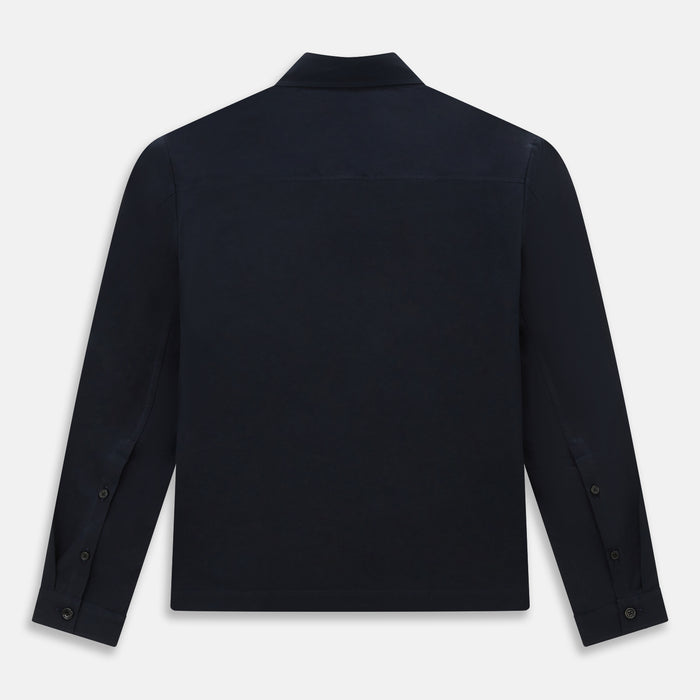 Midnight Blue Hyde Overshirt Image 2