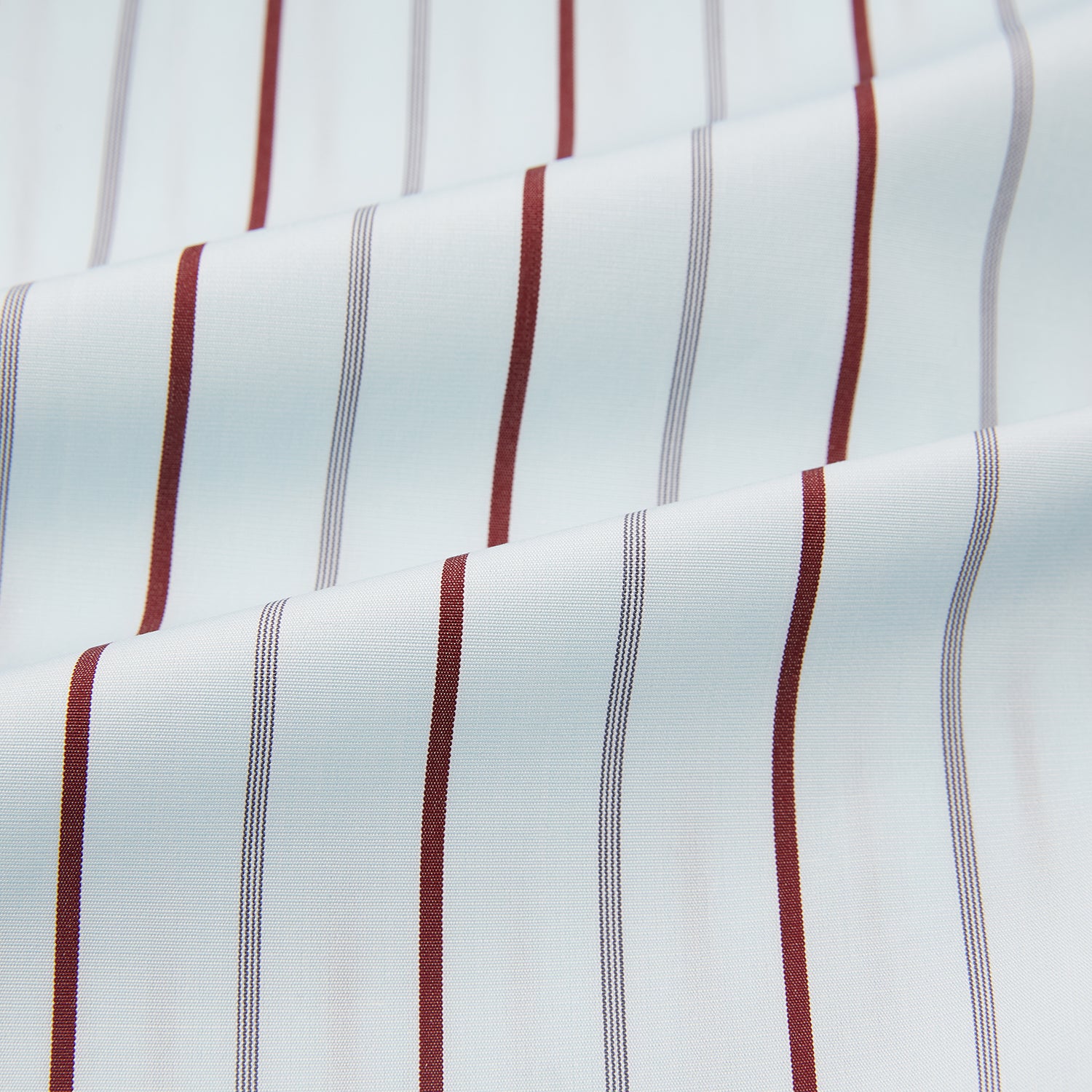 View 6 of product Burgundy Combination Stripe Mayfair Shirt