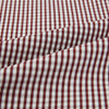 Burgundy Micro Check Winston Long Nightshirt