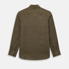 View 3 of product Olive Linen Windsor Shirt