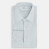 View 5 of product Pale Blue and Navy Grid Check Westminster Shirt