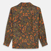 View 5 of product Khaki Green Floral Silk Holiday Fit Winnington Shirt