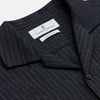 View 6 of product Navy Tailored Pinstriped Shirt Jacket