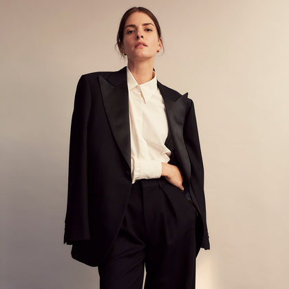 Cream Silk Tailored Bianca Shirt Image 11