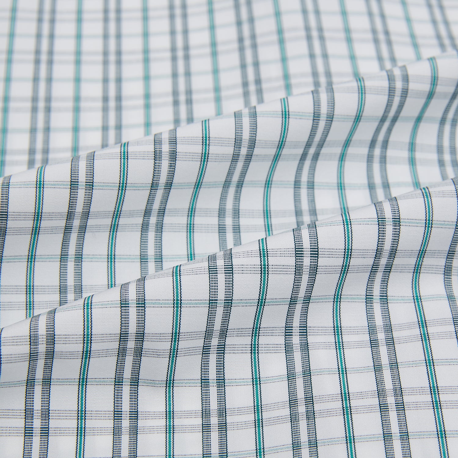 View 6 of product Sage Green Multi Check Mayfair Shirt