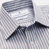 View 2 of product Pale Blue Multi Stripe Cotton Regular Fit Mayfair Shirt