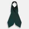 View 2 of product Blue and Forest Green Micro Dot Silk Cravat