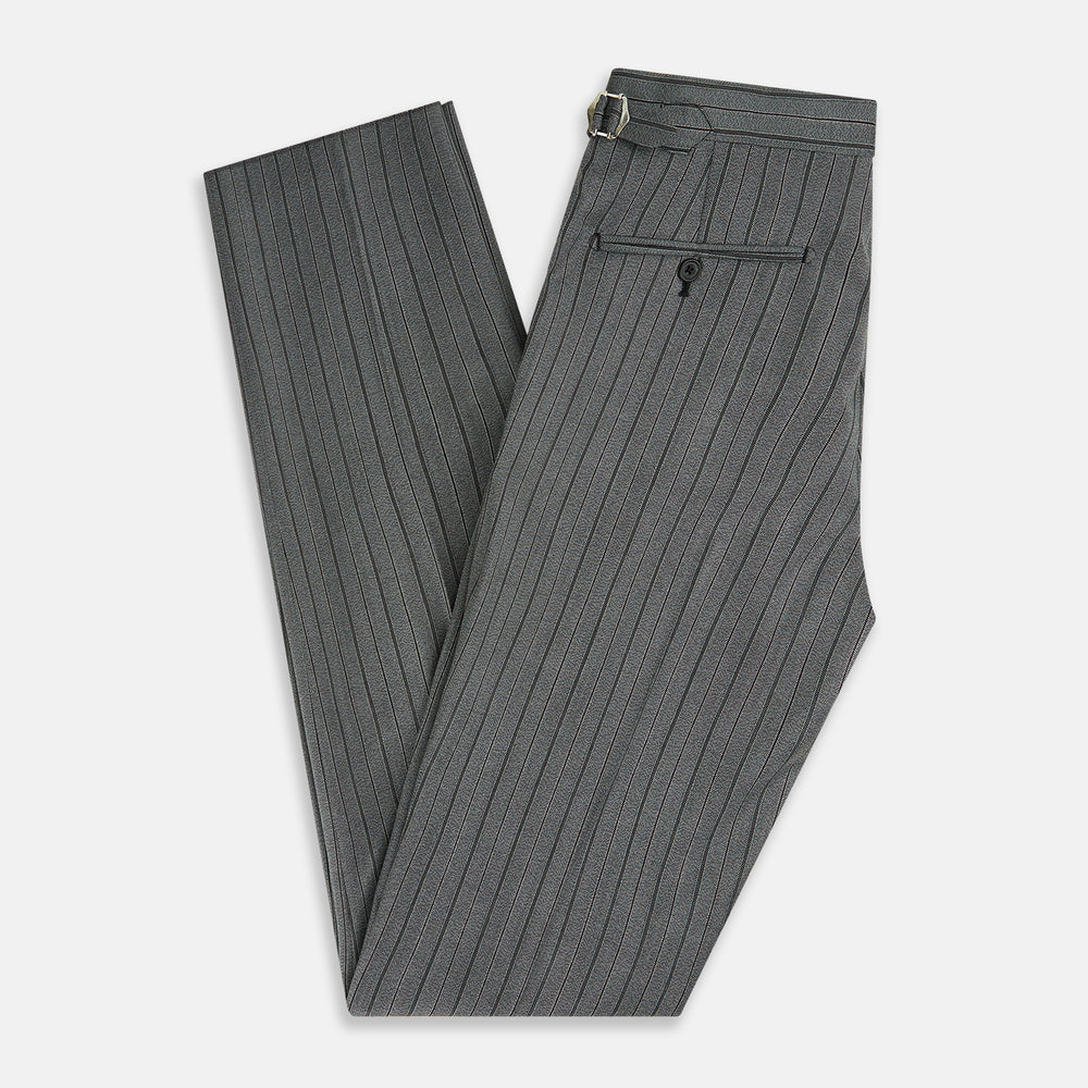 grey morning dress Shop Label M Gray 100% Wool Pants