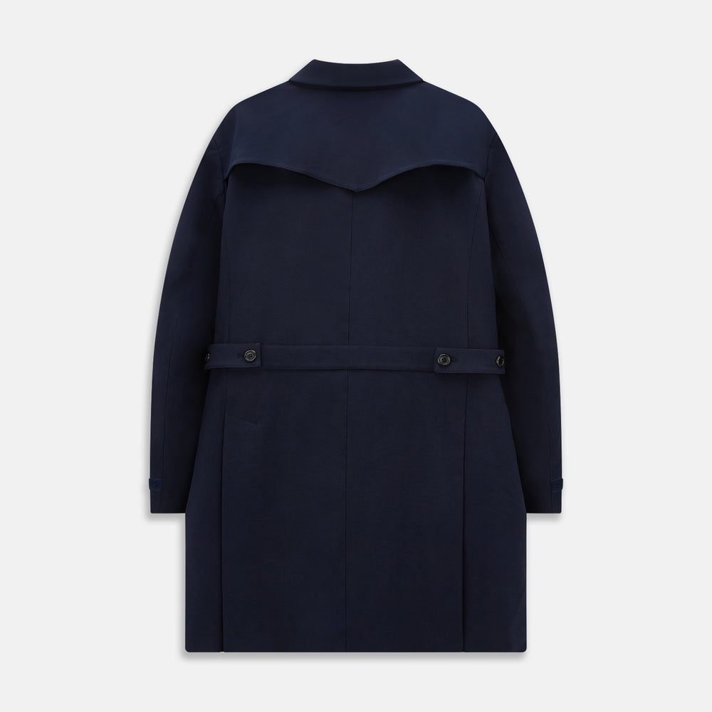 Navy John Arthur Trench Coat