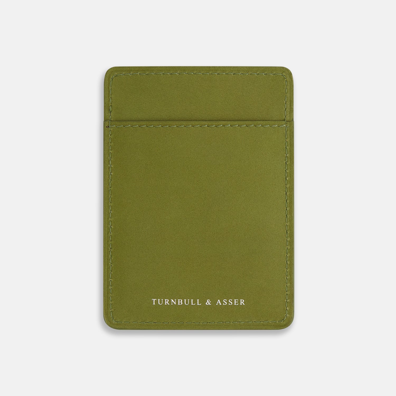 View 1 of product Moss Green Two-slot Card Case