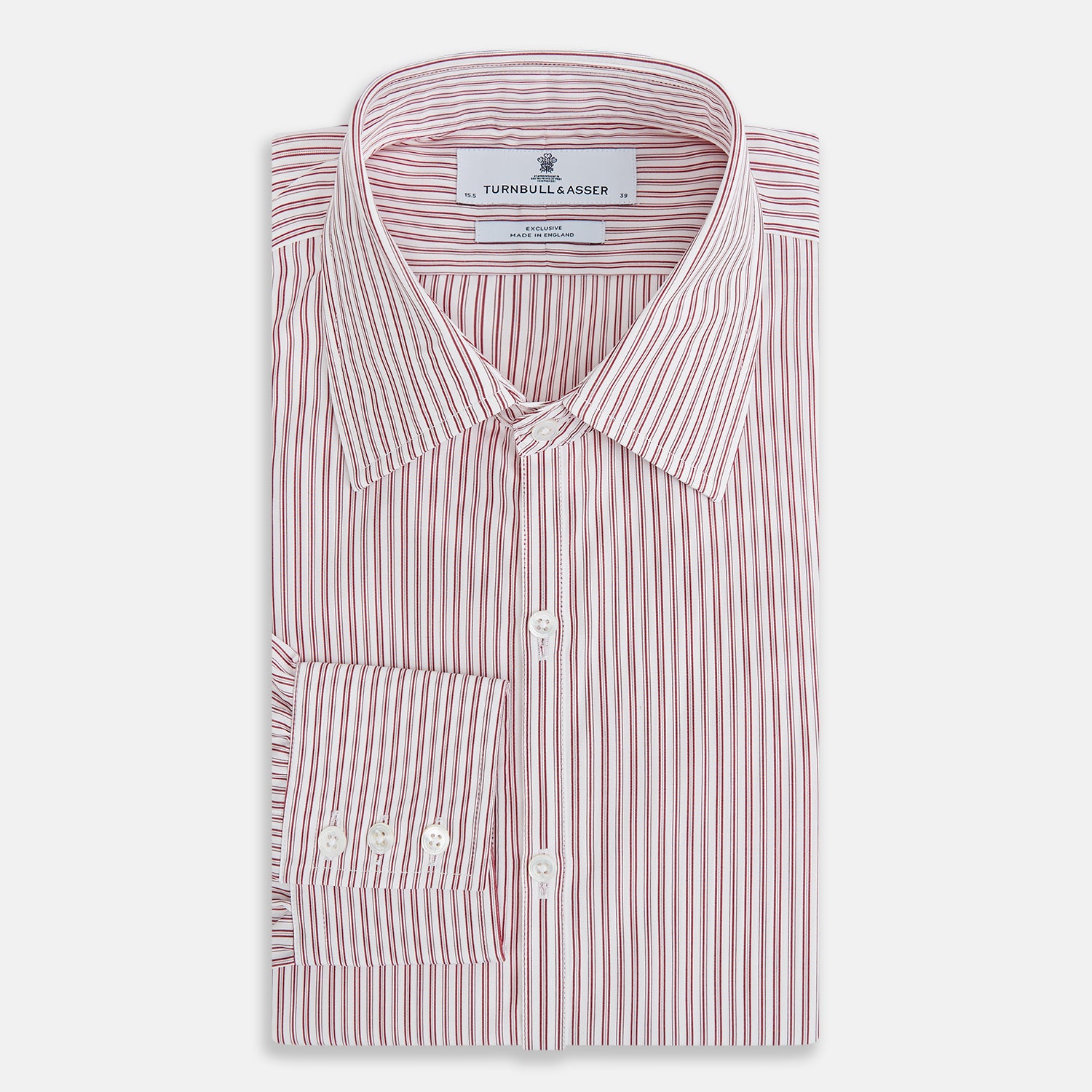 View 5 of product Red Ticking Stripe Westminster Shirt
