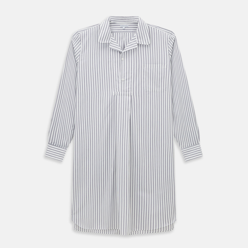 Purple Multi Stripe Quarzo Nightshirt