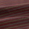 View 3 of product Claret and Green Multi Stripe Silk and Linen Blend Pierce Gown