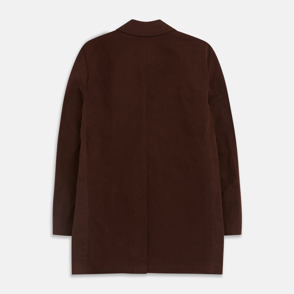 Burgundy Grayson Car Coat