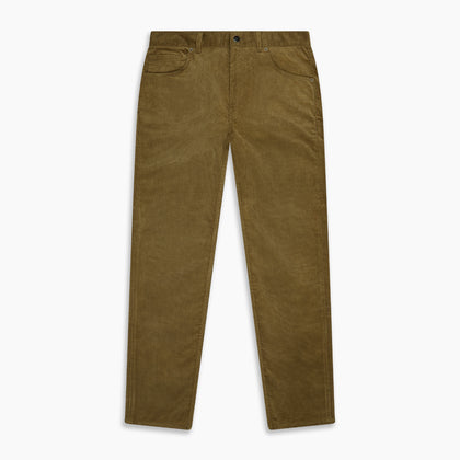 Light Green Cord Mylo Trousers Image 3