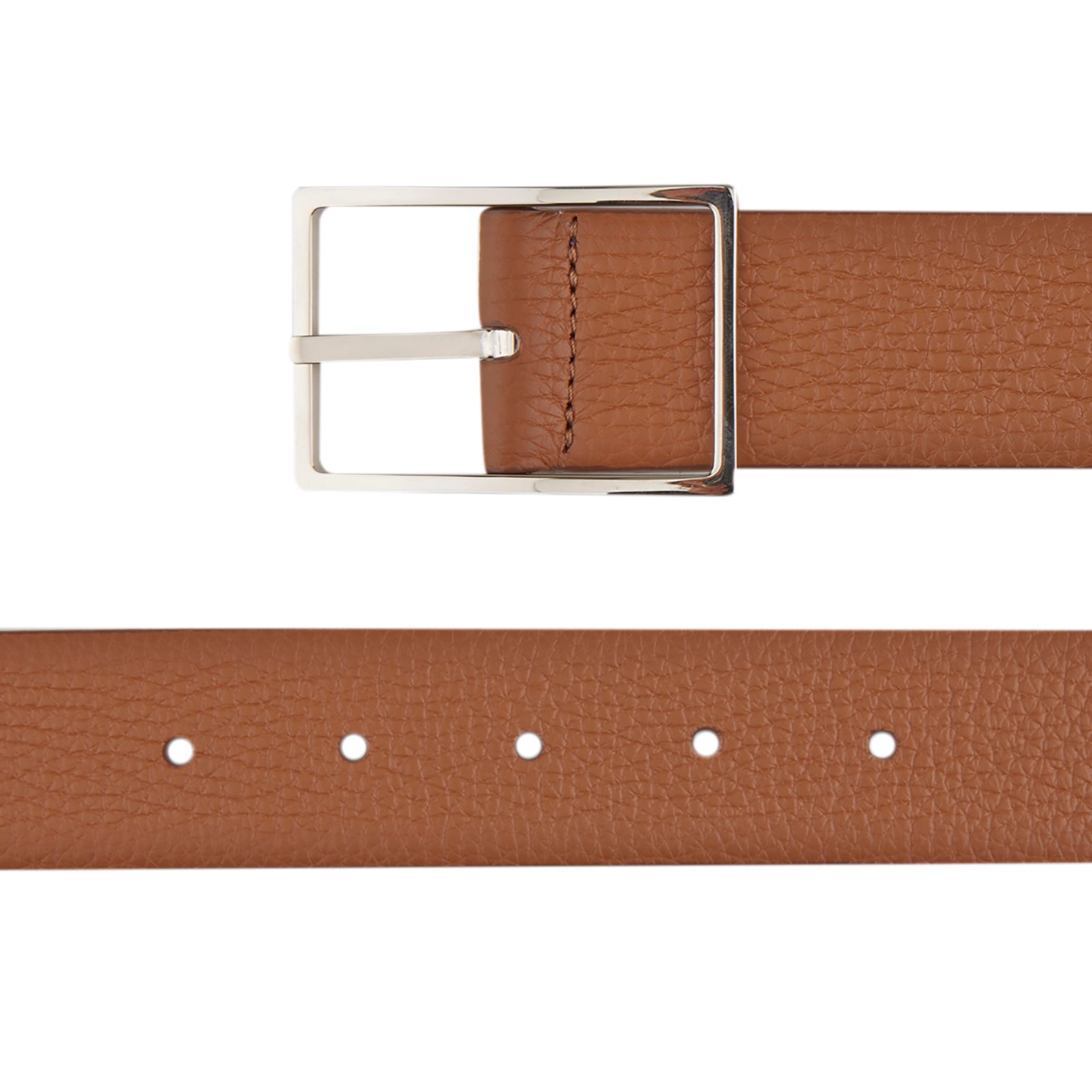 View 2 of product Lagun grained Nubuk Reversible Leather Belt