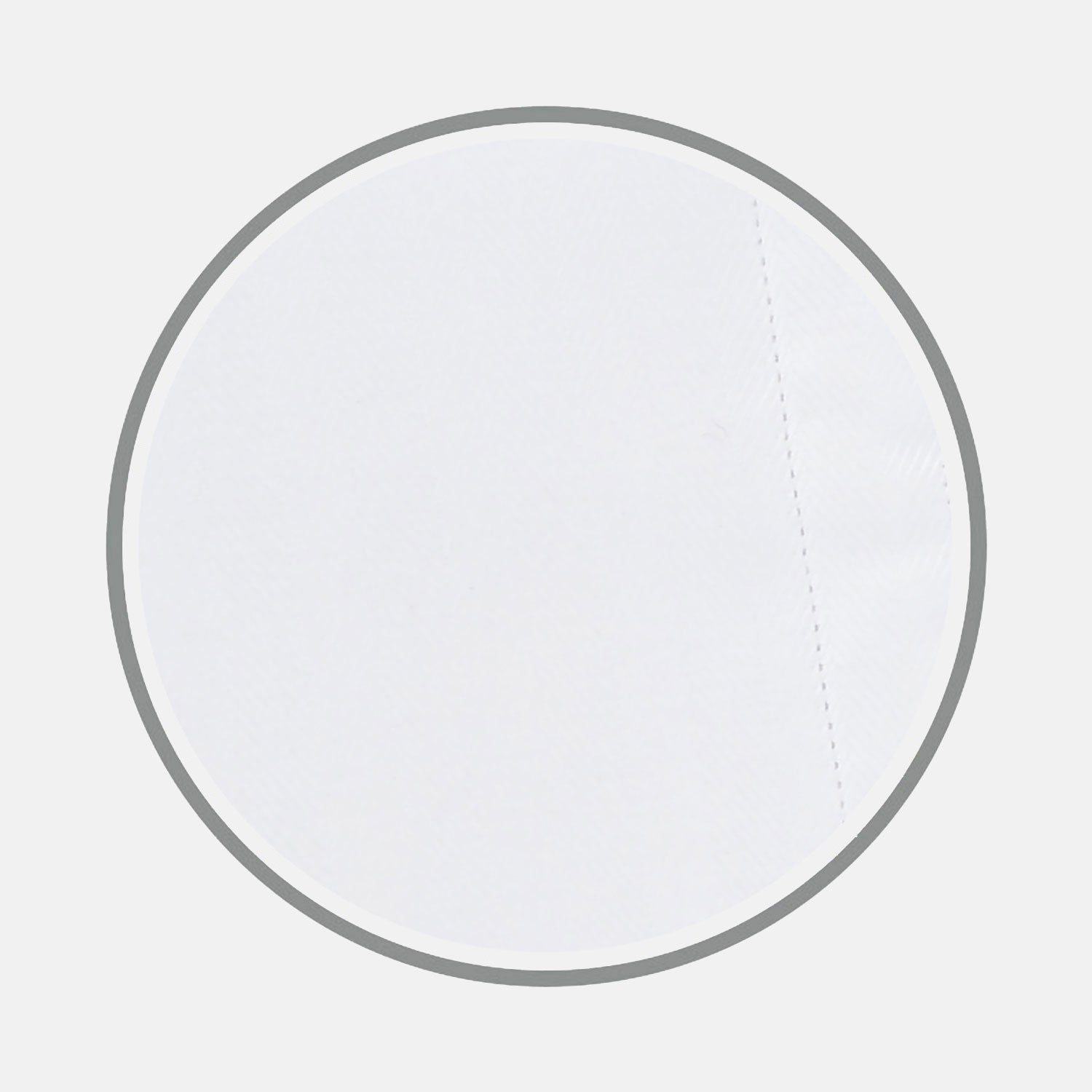View 1 of product White Herringbone Sea Island Quality Cotton Fabric