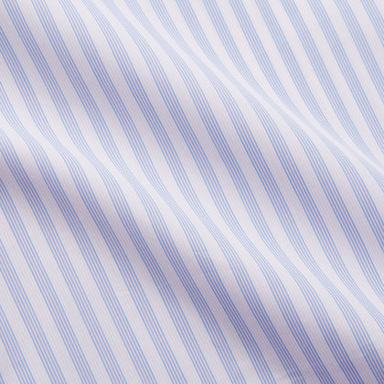 Lilac Stripe Cotton Regular Fit Mayfair Shirt Image 3