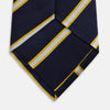 View 4 of product Yellow and White Blazer Silk Tie