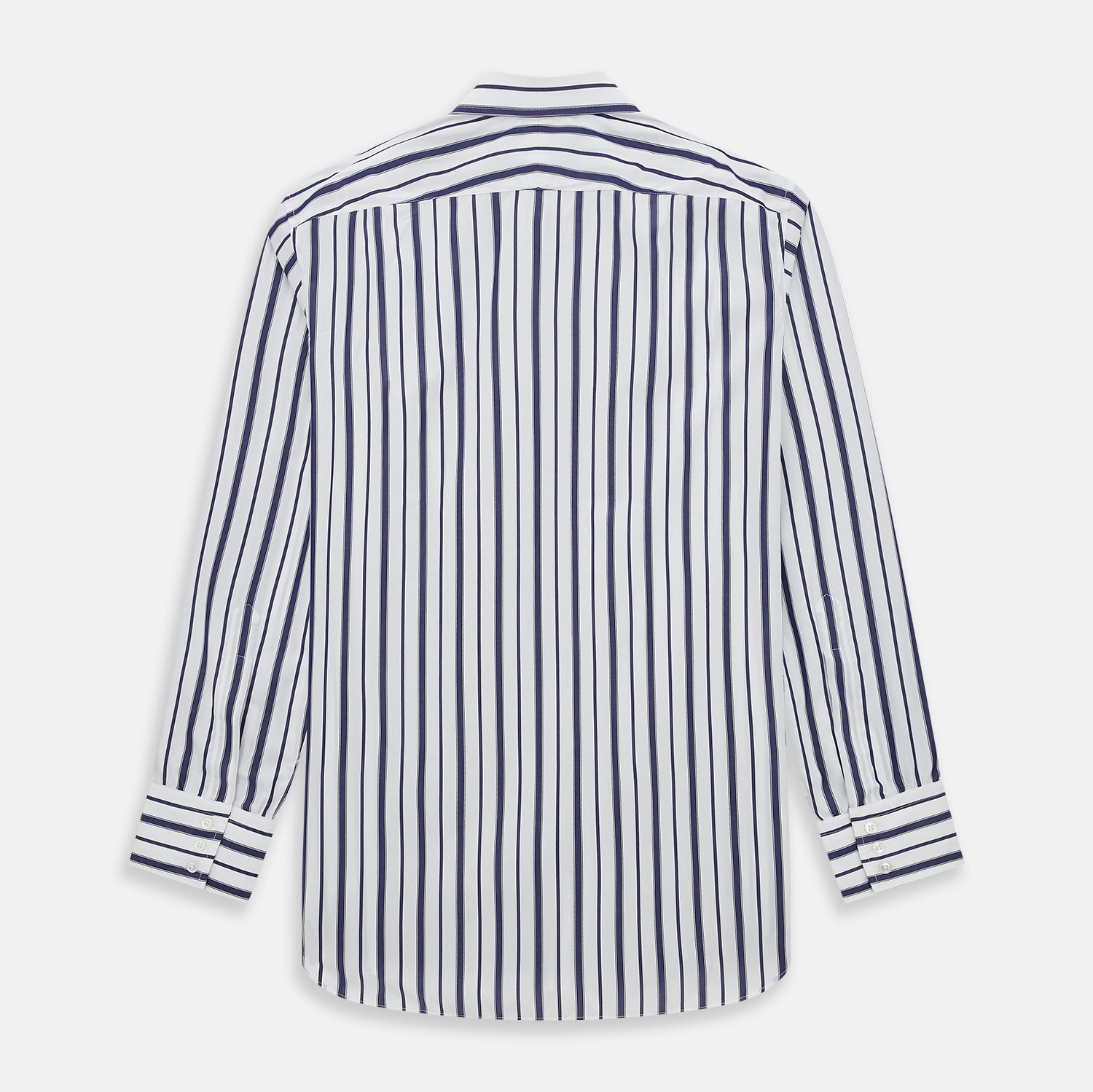 View 3 of product Navy Double Stripe Mayfair Shirt