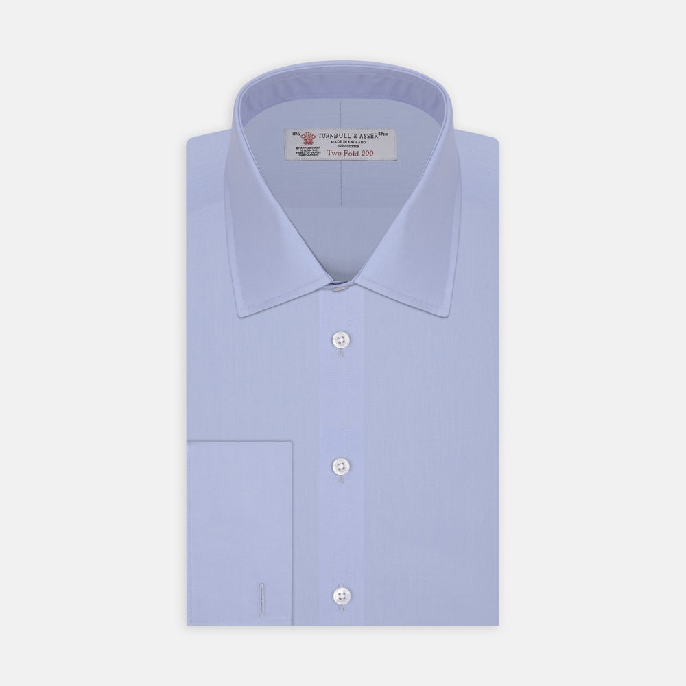 Blue Two-Fold 200 Cotton Fabric