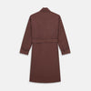 View 4 of product Claret and Green Multi Stripe Silk and Linen Blend Pierce Gown