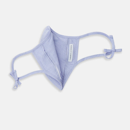 Plain Pale Blue Commuter Mask With 3 Viroformula™ Filters Image 4