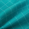 View 4 of product Turquoise Dotted Check Pattern Printed Silk Cravat