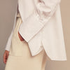 View 4 of product White Cotton Marlene Shirt