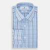 View 5 of product Burgundy Multi Combination Check Mayfair Shirt