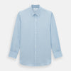 View 1 of product Pale Blue Cotton Cashmere Dorset Collar Richmond Shirt