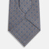 View 3 of product Silver and Pale Blue Multi Dot Silk Tie