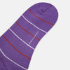 View 3 of product Purple Striped Mid-Length Socks