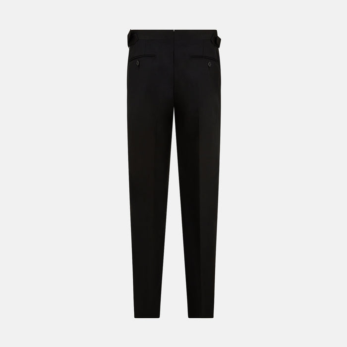 Black Single Breasted Dinner Suit Image 13