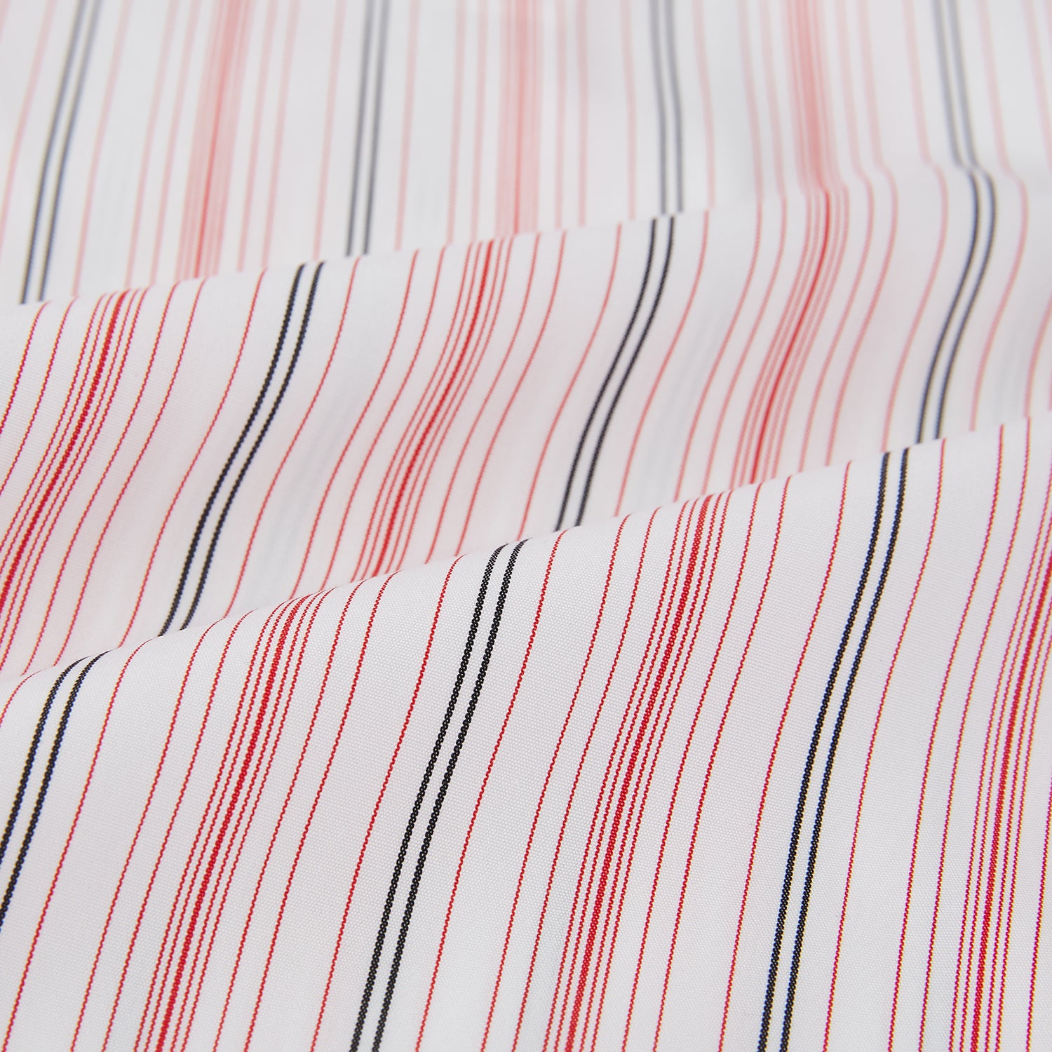 View 8 of product Red Multi Pencil Stripe Windsor Shirt