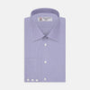 View 2 of product Blue End-on-End Cotton Fabric