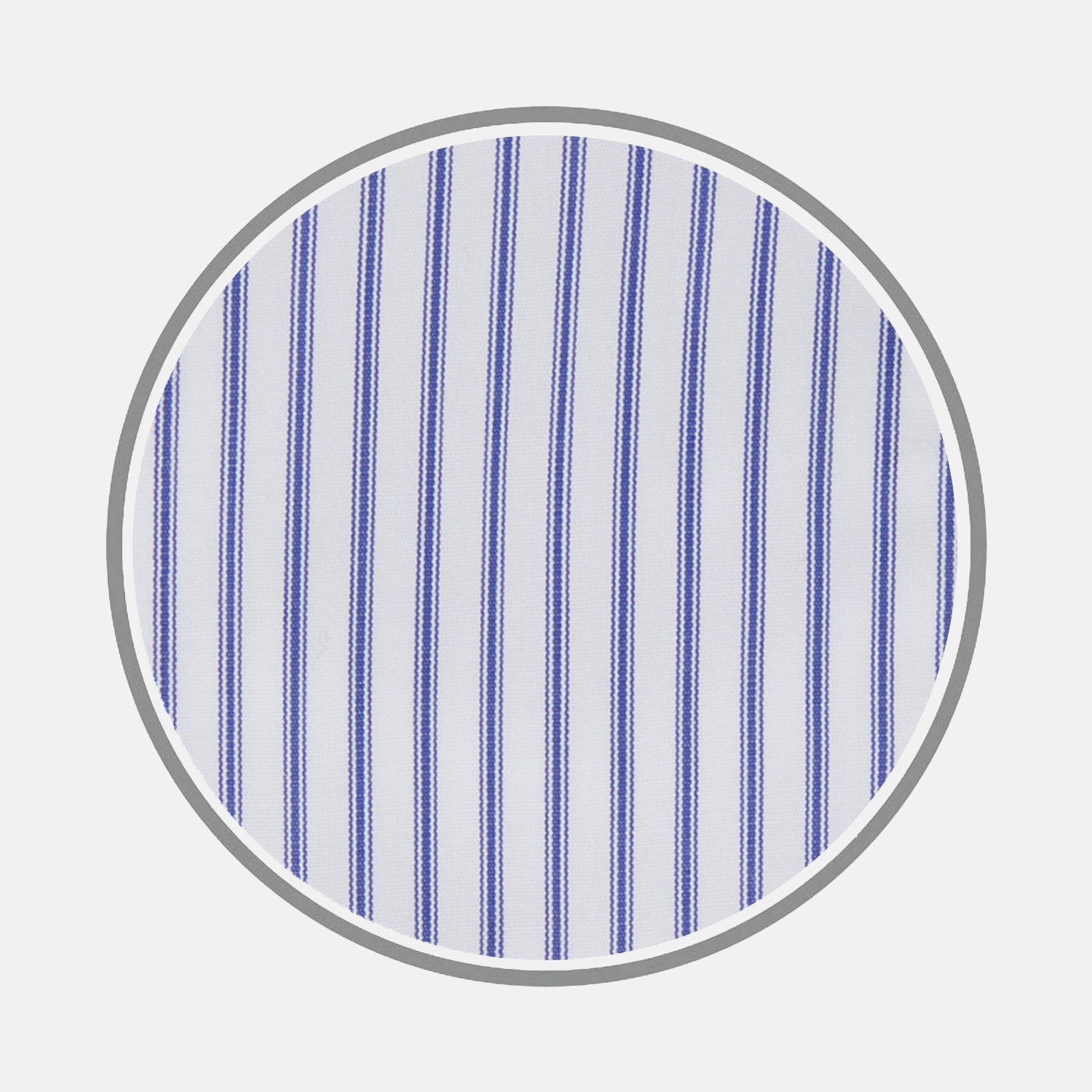 View 1 of product Navy Centre Stripe Cotton Fabric