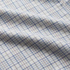 View 4 of product Blue Multi Check Regular Fit Cotton-Cashmere Shirt with T&A Collar and 3 Button Cuffs