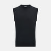 View 1 of product Dark Green Cashmere Round Neck Vest