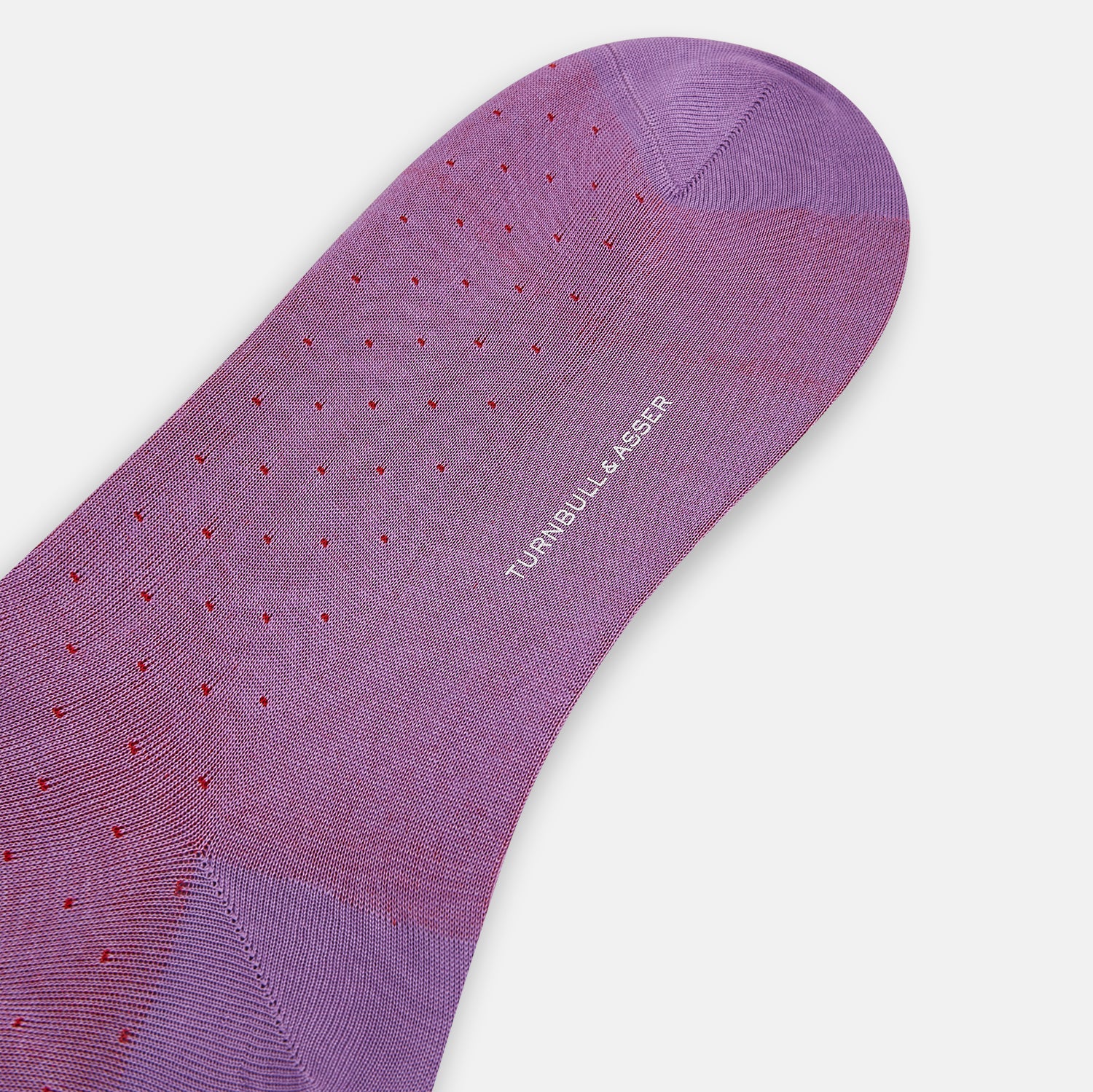 View 3 of product Pink/Red Polka Dot Long Socks
