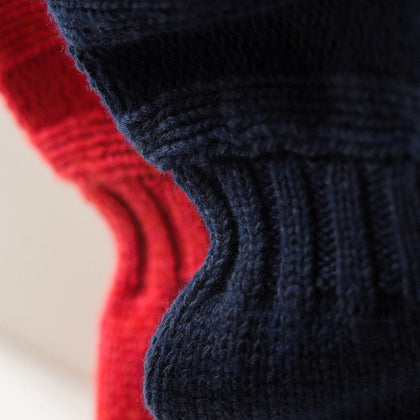 Red Lewis Guernsey Knitted Jumper Image 3