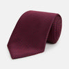 View 1 of product HOUNDSTOOTH NAVY BURGUNDY TIE