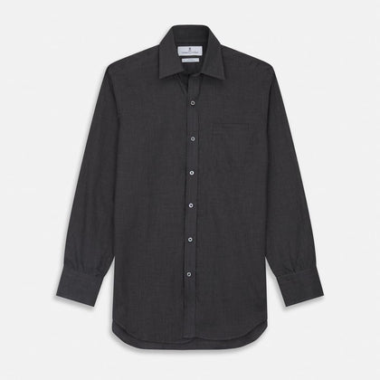 Black Check Cotton Fabric Image 1