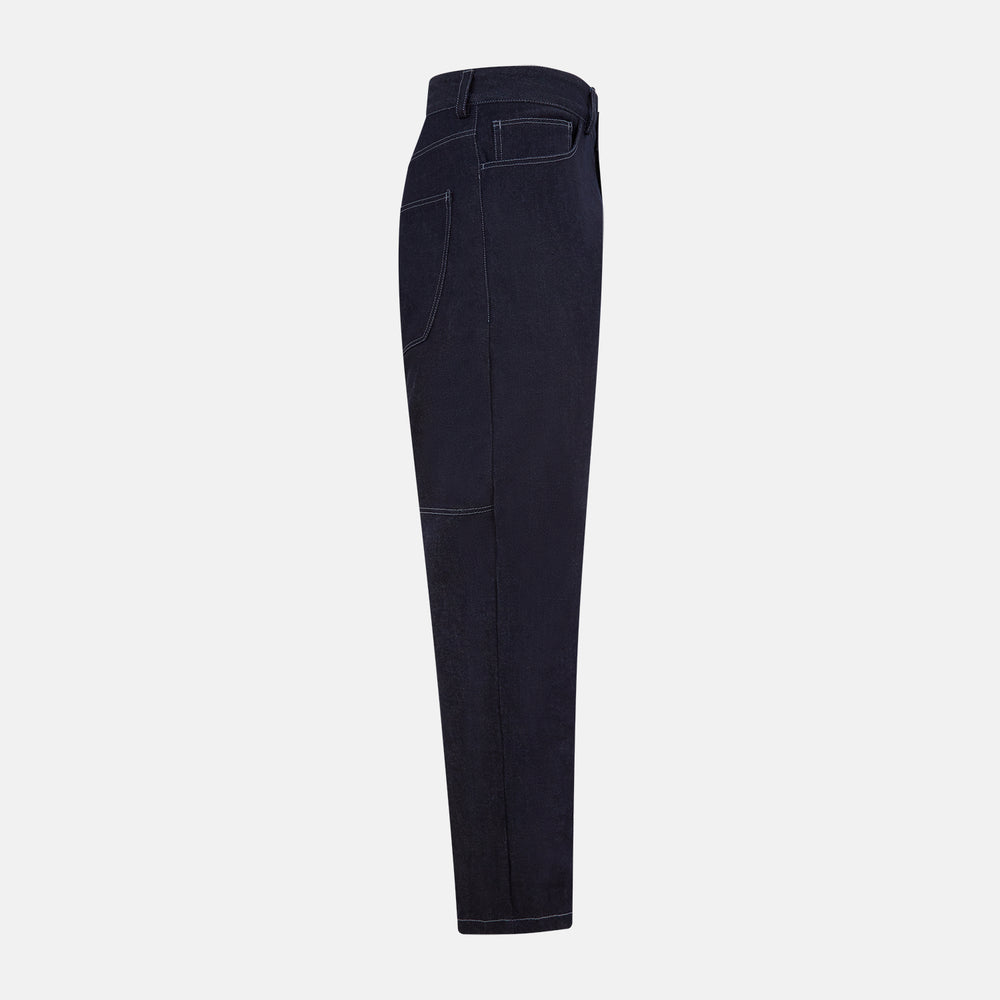 Navy Denim Trousers