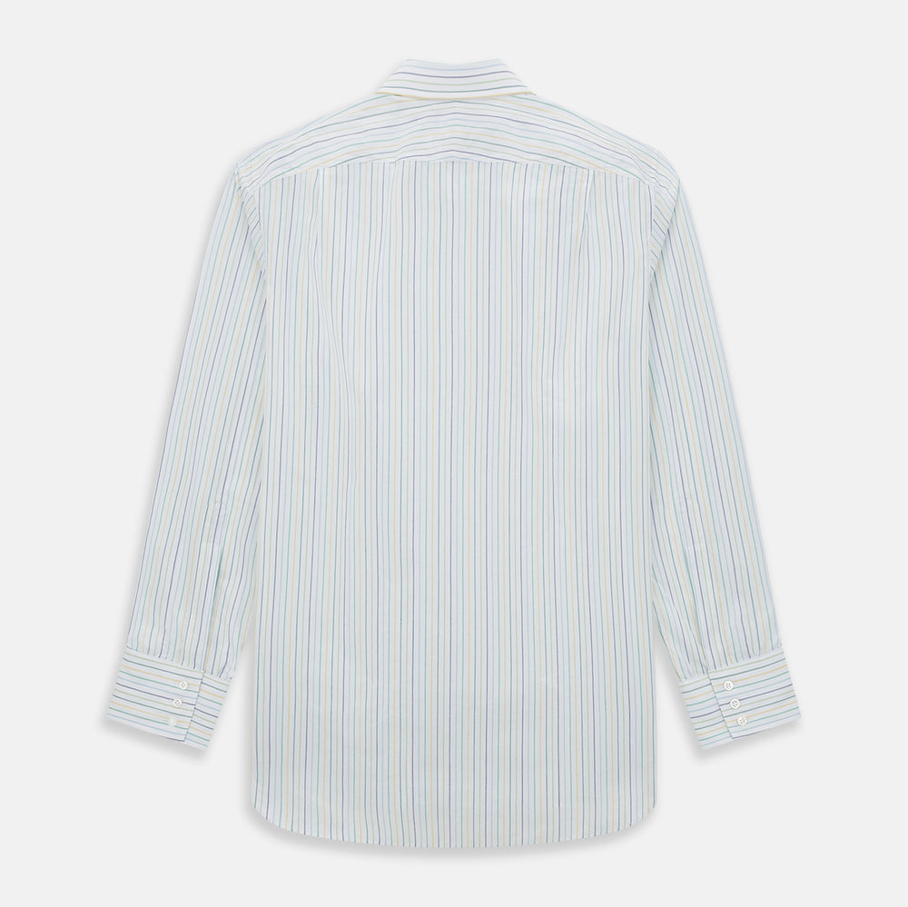 Multi Tone Double Pinstripe Mayfair Shirt