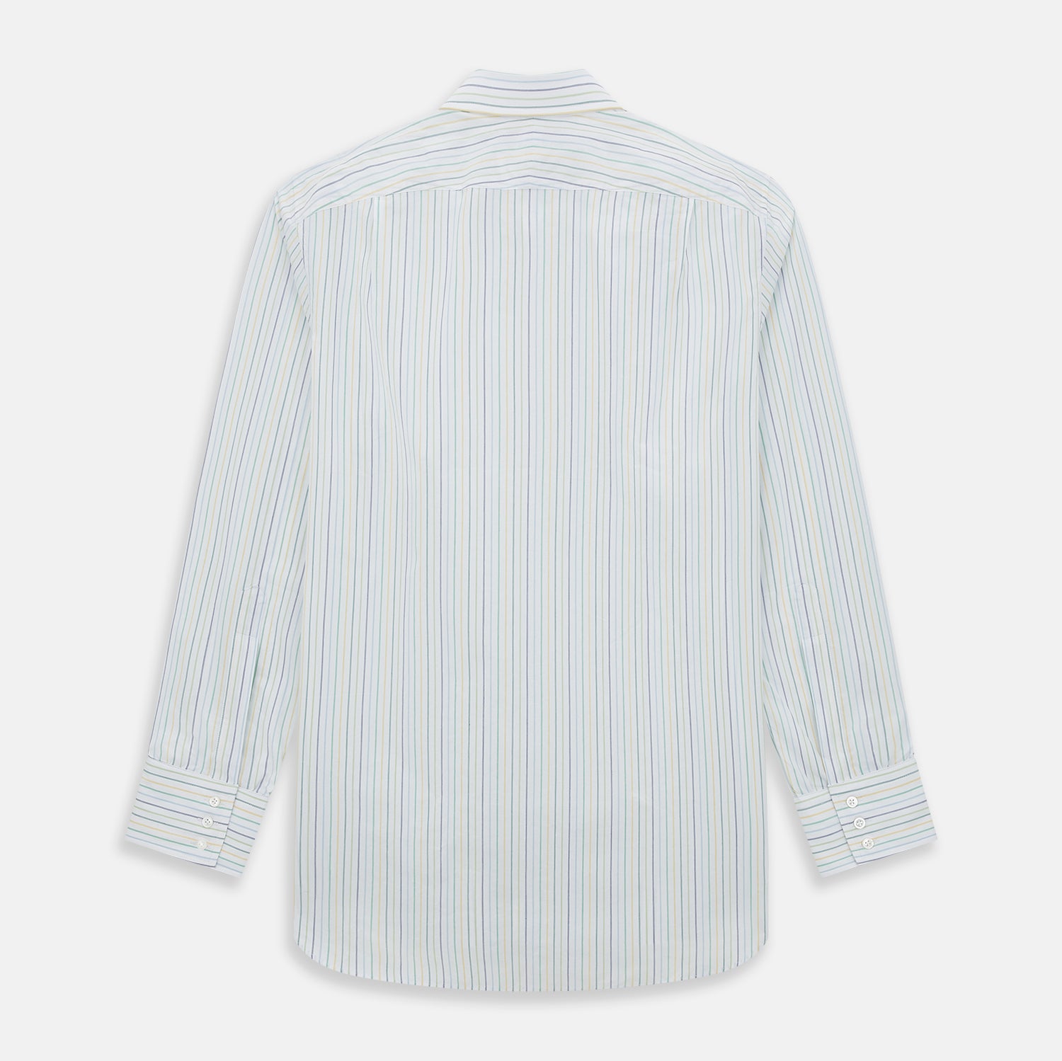 View 3 of product Multi Tone Double Pinstripe Mayfair Shirt