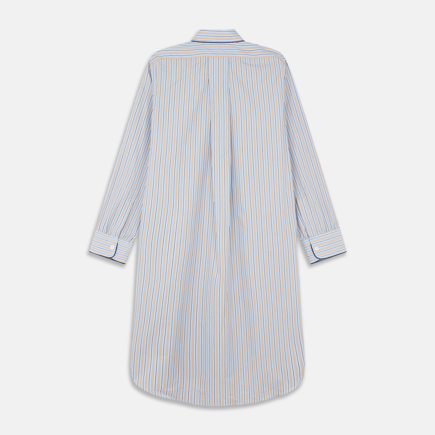 View 5 of product Blue, Orange and Navy Stripe Nightshirt